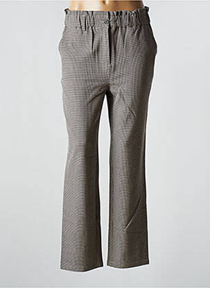 Pantalon chino maro C'EST BEAU LA VIE femeie