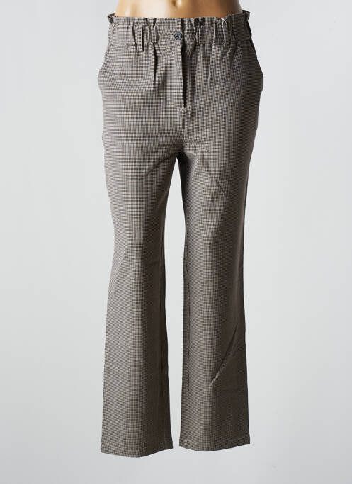Pantalon chino maro C'EST BEAU LA VIE femeie