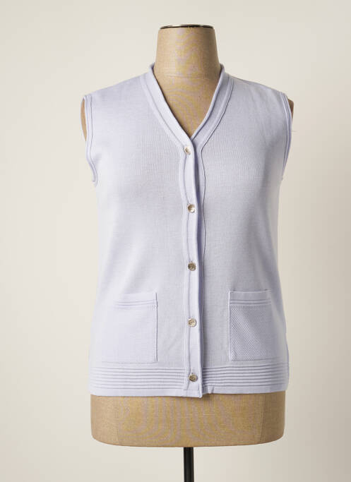 Vestă fără mâneci albastru ELEANE femeie