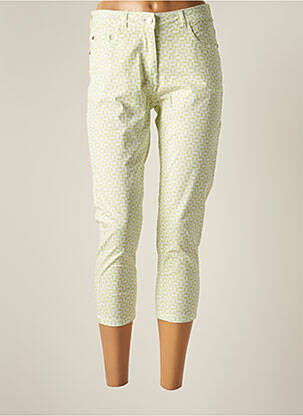 Pantalon trei sferturi verde AGATHE & LOUISE femeie