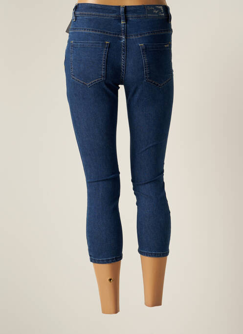 Blugi skinny albastru QUATRE VINGT JOURS femeie