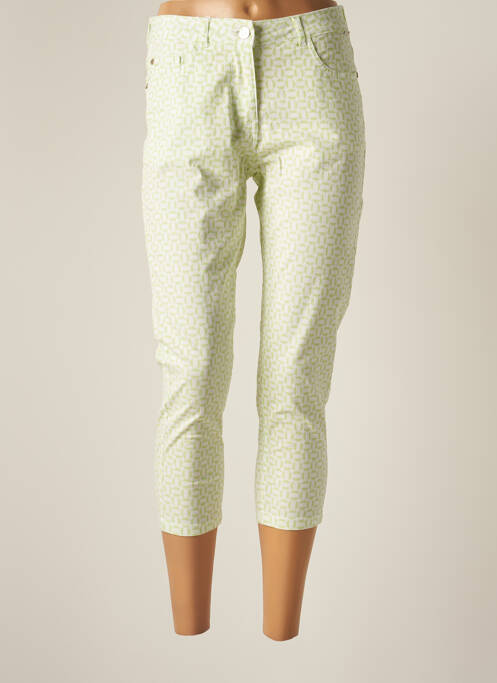 Pantalon trei sferturi verde AGATHE & LOUISE femeie
