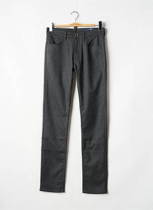 Pantalon slim elasticitate mărime normală negru SERGE BLANCO homme
