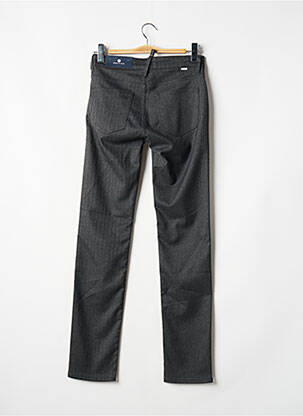 Pantalon slim elasticitate mărime normală negru SERGE BLANCO bărbat