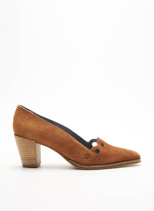 Pantofi cu toc maro MYMA femeie