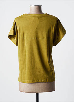 Tricou / top maternitate guler rotund verde TIFFOSI femeie