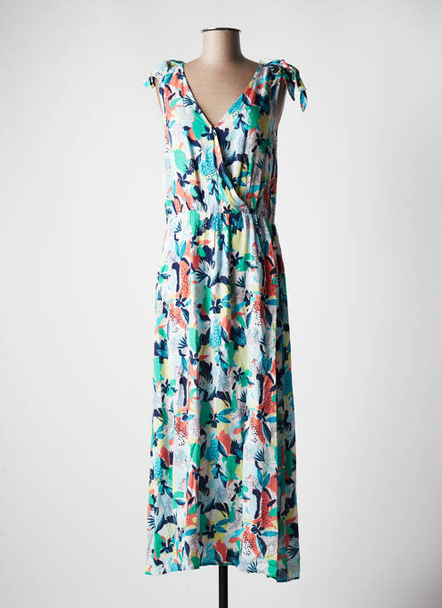 Rochie lungă albastru C'EST BEAU LA VIE femeie