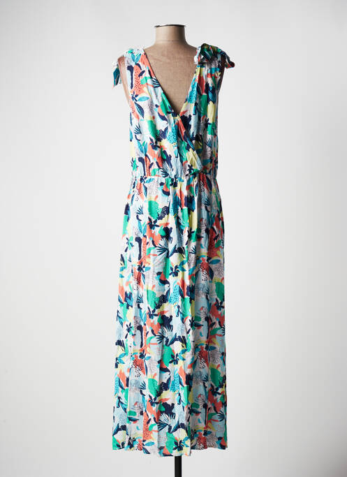 Rochie lungă albastru C'EST BEAU LA VIE femeie