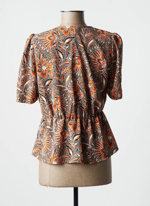 Top portocaliu MORGAN femeie