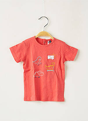 Tricou roșu 3 POMMES băiat