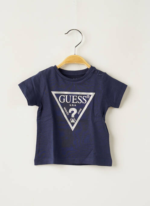 Tricou albastru GUESS fată