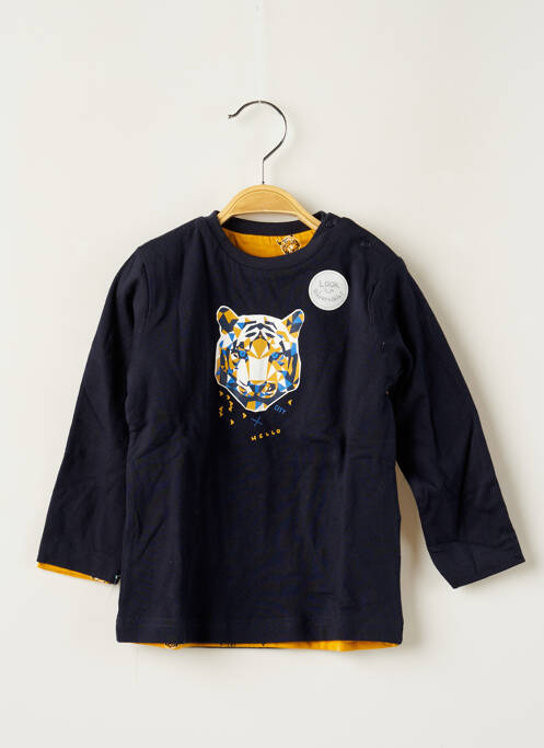 Tricou albastru 3 POMMES băiat