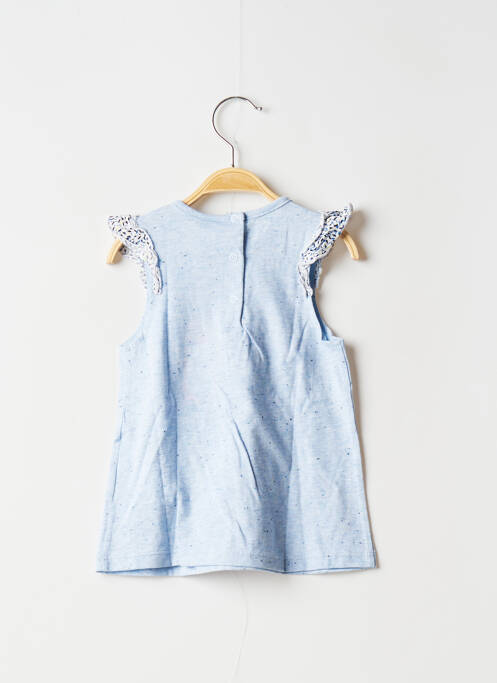 Tricou albastru 3 POMMES fată