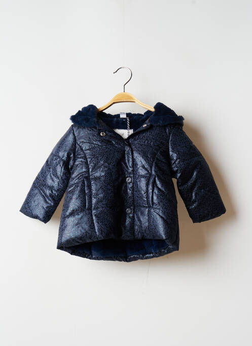 Geacă matlasată albastru 3 POMMES fată