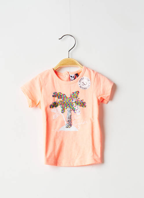 Tricou portocaliu 3 POMMES fată