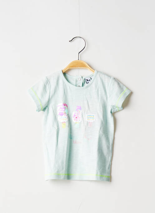 Tricou verde 3 POMMES fată