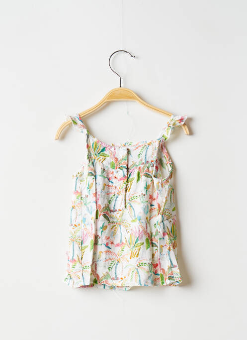 Top alb 3 POMMES fată