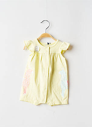 Pijama galben 3 POMMES fată