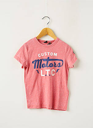 Tricou roșu LE TEMPS DES CERISES băiat