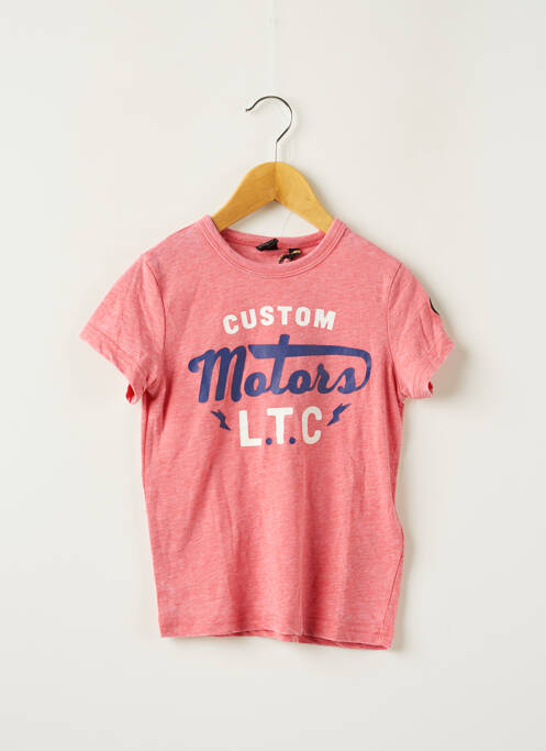 Tricou roșu LE TEMPS DES CERISES băiat