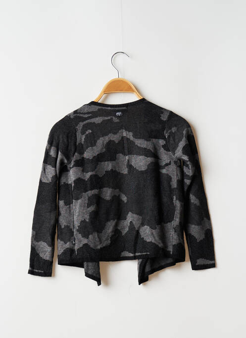 Vestă cu mâneci lungi negru LE TEMPS DES CERISES fată