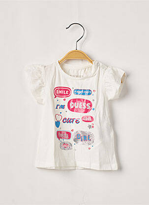 Tricou alb GUESS fată