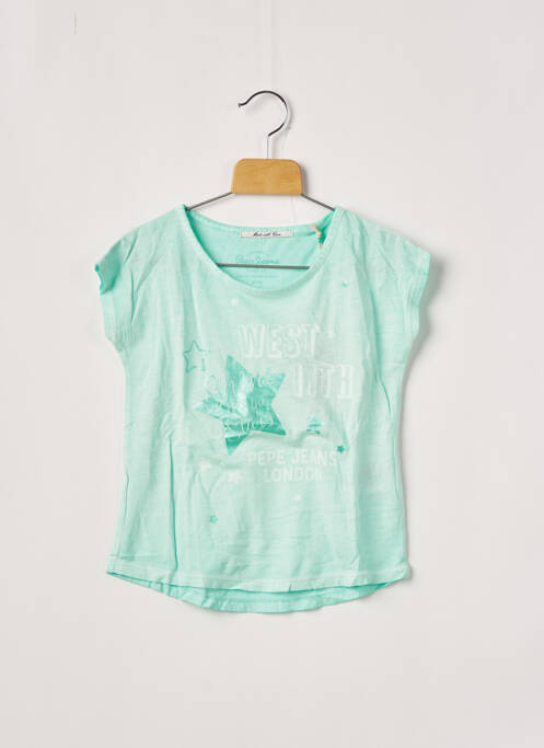 Tricou verde PEPE JEANS fată