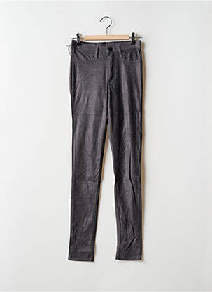 Jegging buzunare talie elastică gri TEDDY SMITH fată