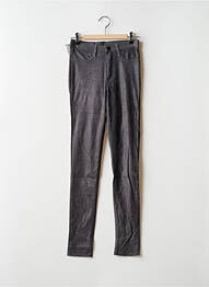 Jegging buzunare talie elastică gri TEDDY SMITH fată