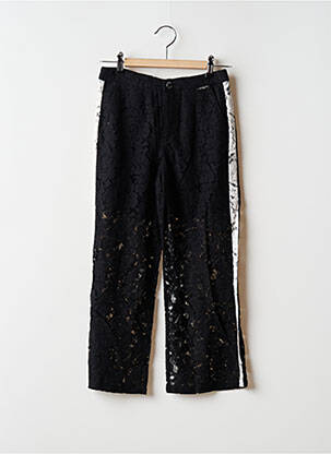 Pantalon drept negru GUESS fată