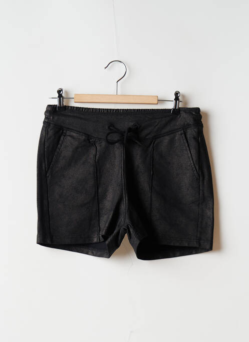 Șort negru FRENCH TERRY 1818 femeie