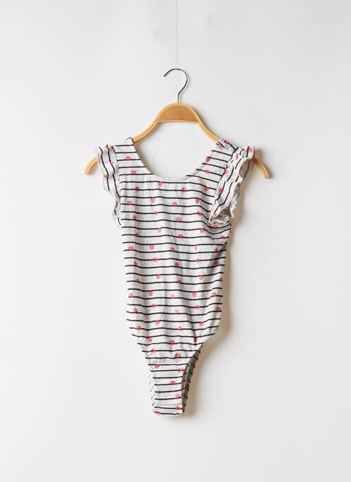 Body de lenjerie gri 3 POMMES fată