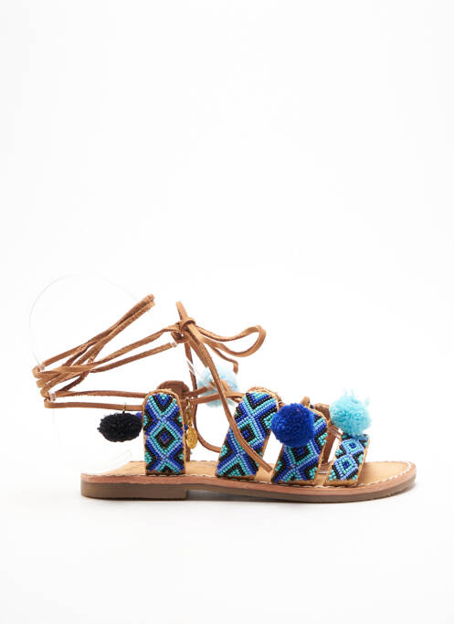 Sandale/Pantofi decupați albastru L'ATELIER TROPÉZIEN fată