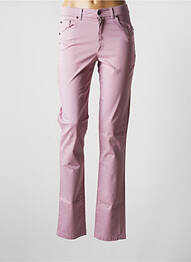 Pantalon drept elasticitate mărime normală roz ROSA ROSAM femeie