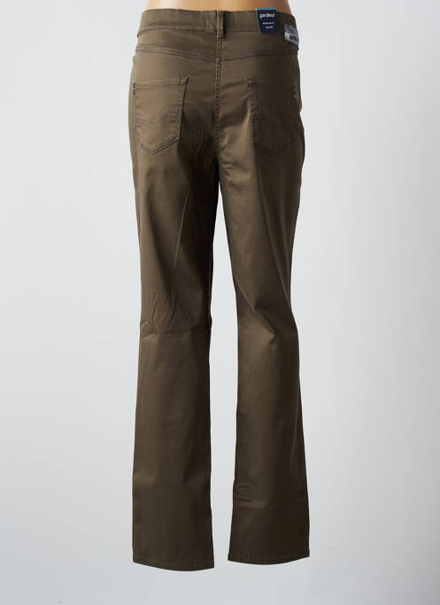 Pantalon slim verde GARDEUR femeie