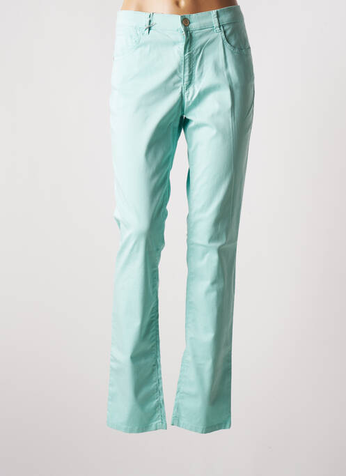 Pantalon slim albastru BRUNO SAINT HILAIRE femeie
