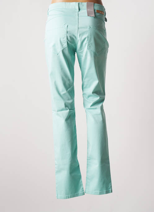 Pantalon slim albastru BRUNO SAINT HILAIRE femeie