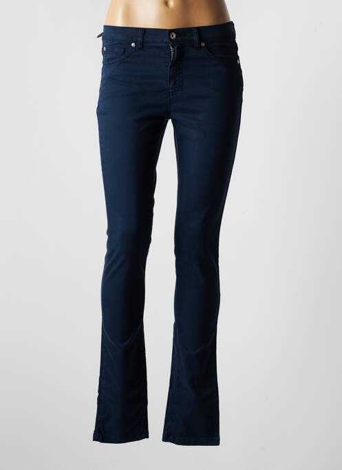Pantalon slim albastru SAINT HILAIRE femeie