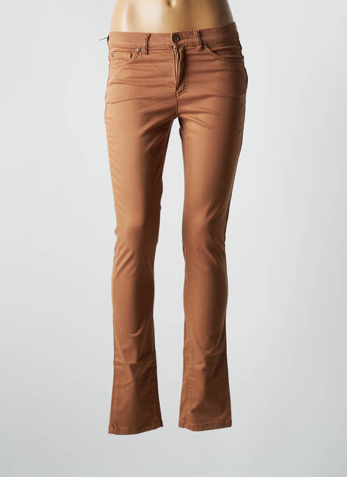 Pantalon slim bej SAINT HILAIRE femeie