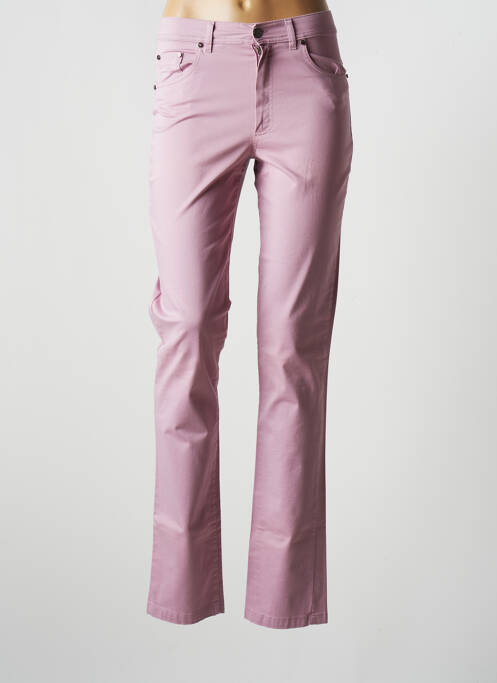 Pantalon drept roz ROSA ROSAM femeie