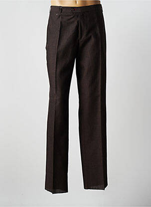 Pantalon slim maro KAMAO bărbat