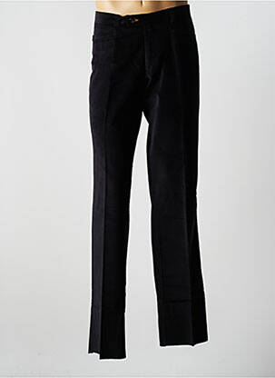 Pantalon slim țesătură catifea mărime normală negru KAMAO bărbat