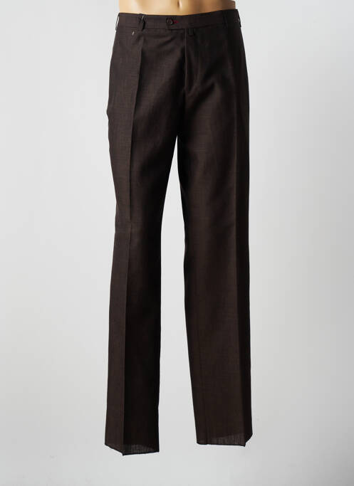 Pantalon slim maro KAMAO bărbat