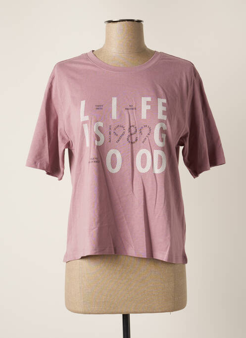 Tricou violet TEDDY SMITH fată