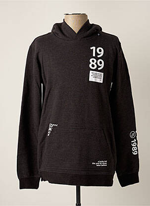 Hanorac cu glugă gri TEDDY SMITH băiat