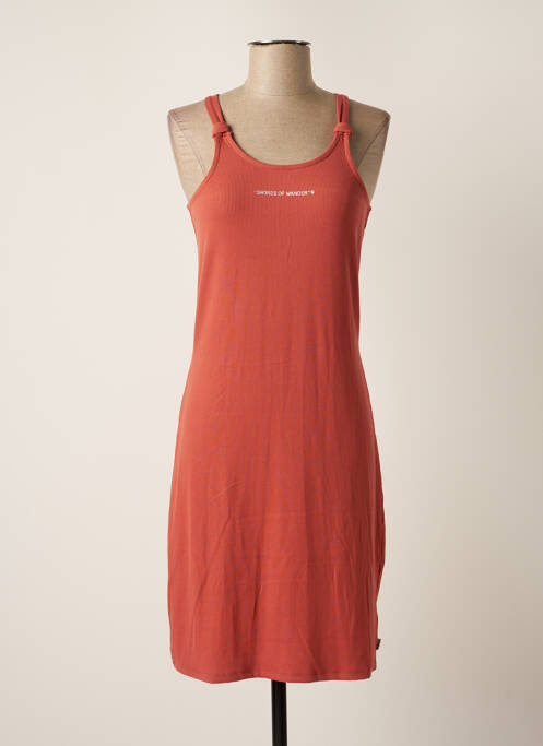 Rochie midi portocaliu GARCIA fată