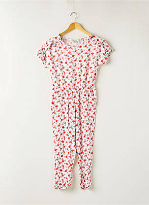 Salopetă-pantalon roșu TEDDY SMITH fată