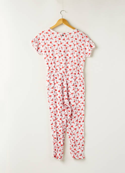 Salopetă-pantalon roșu TEDDY SMITH fată