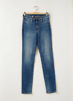 Blugi cu croială slim albastru TEDDY SMITH fată