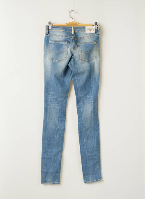 Blugi cu croială slim albastru LE TEMPS DES CERISES fată